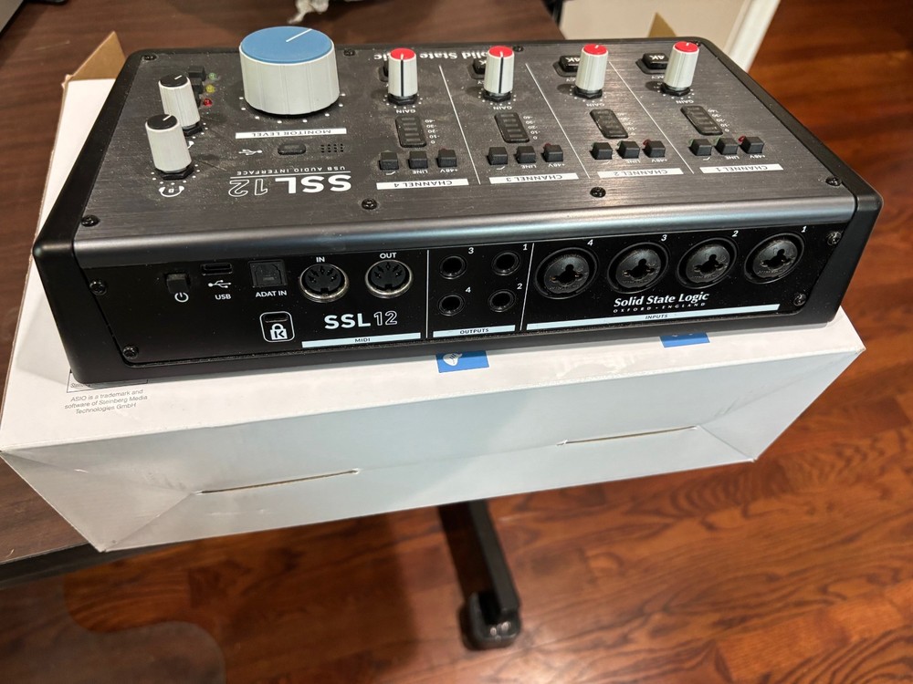 Solid State Logic SSL 12 USB Audio Interface (Demo/Open Box)