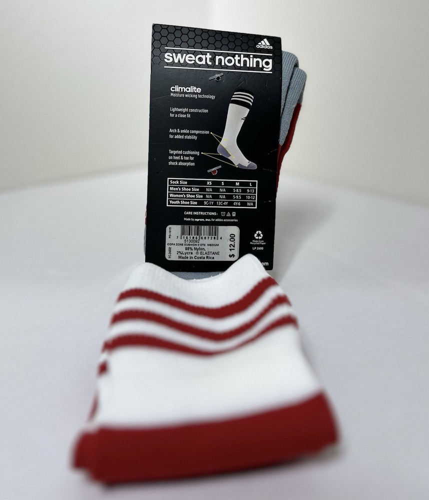 Adidas Copa Zone Cushion Soccer Socks - Medium
