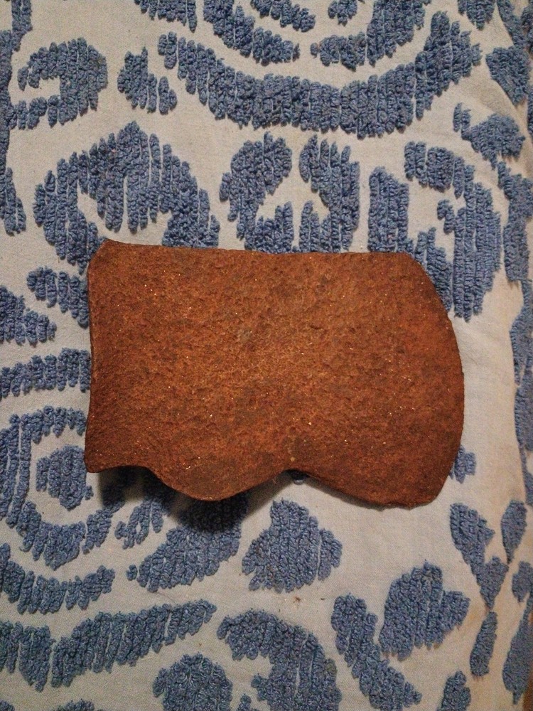 Very Old Antique Iron Axe Head