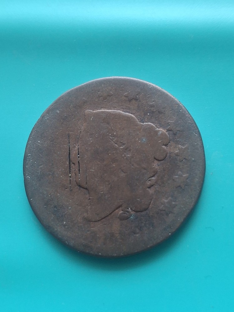 1839 Large 1 Cent ***Cull Shape***