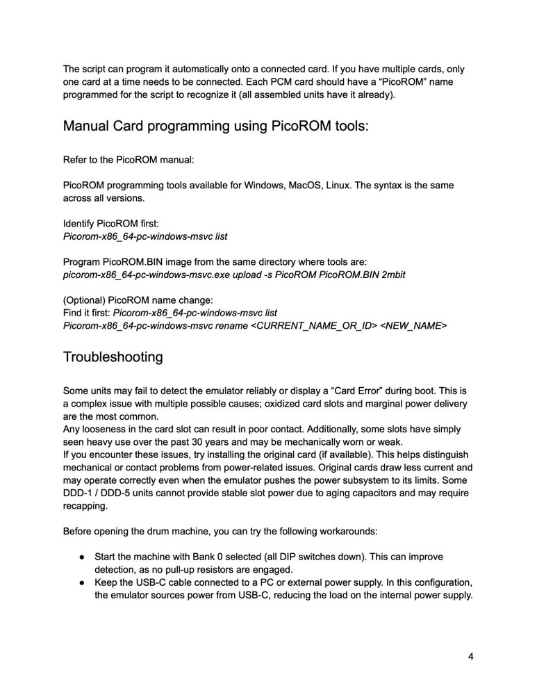 Deftaudio Programmable PCM card for Korg DDD-1 / DDD-5