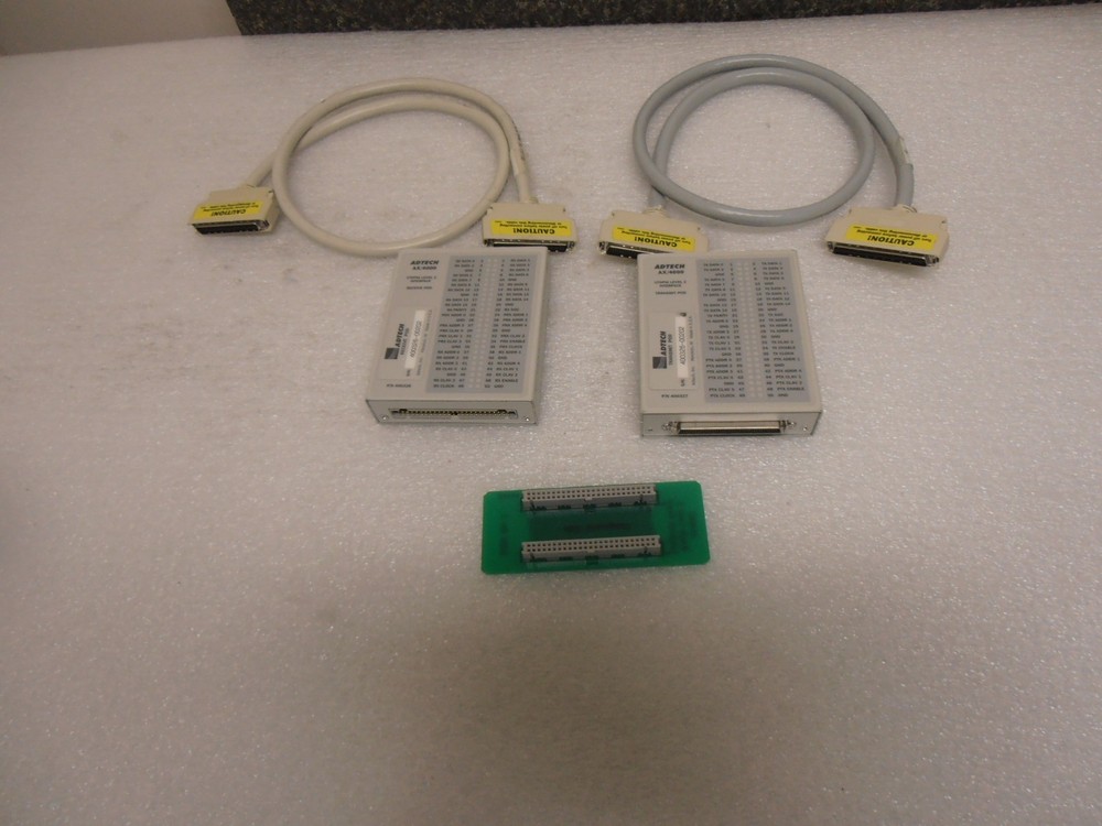 Qty (2) Adtech AX/4000 Utopia Level 2 Interface Transmit Pod + Cables + Loopback