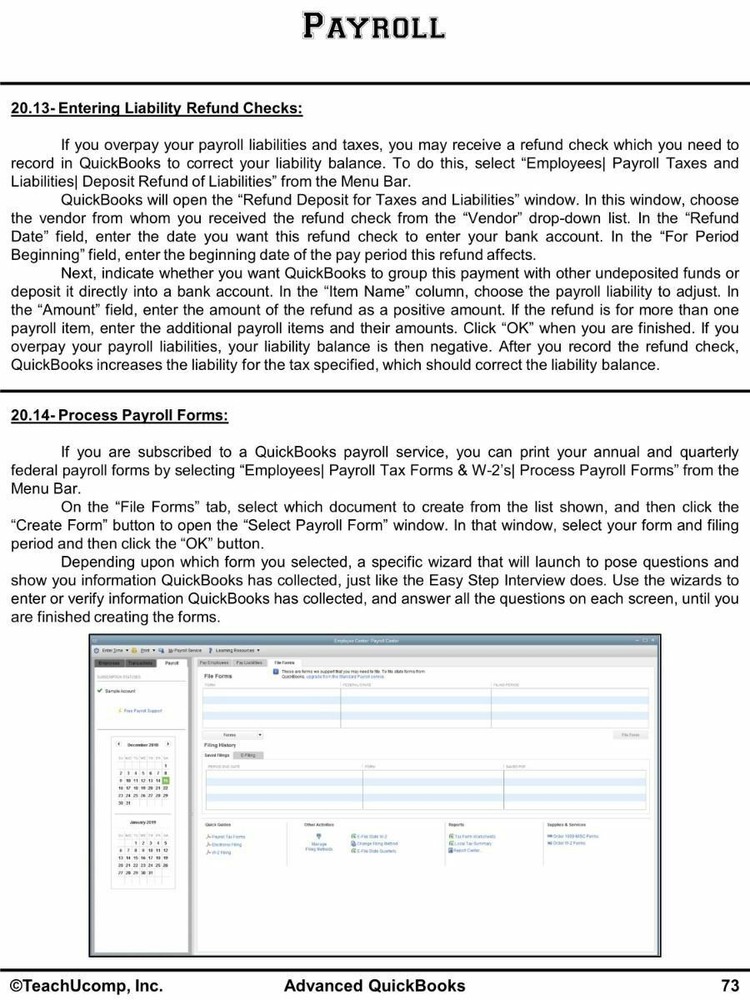 QUICKBOOKS PRO 2015 2014 2013 Training Tutorial DVD and Digital Course 9 Hours