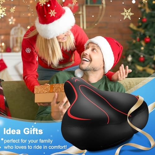 Xmifer Oversized Bike Seat Universal Replacement Saddle MTB Road Comfortable