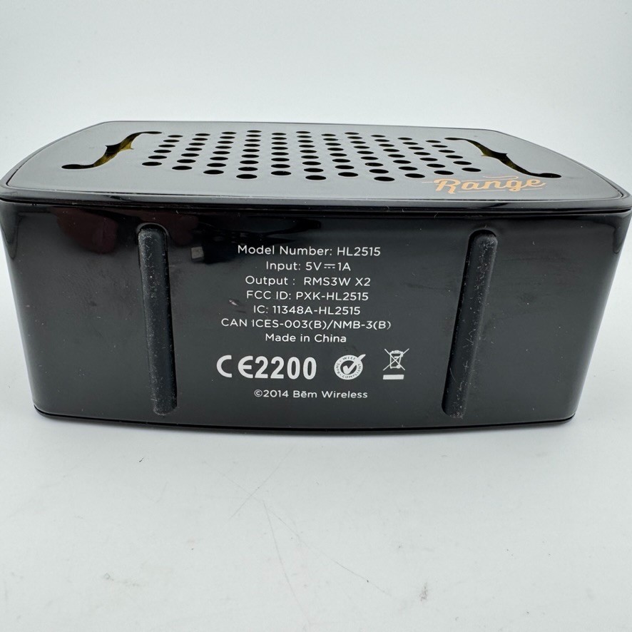 Range Retro Wireless Bluetooth Speaker HL2515 Rechargeable