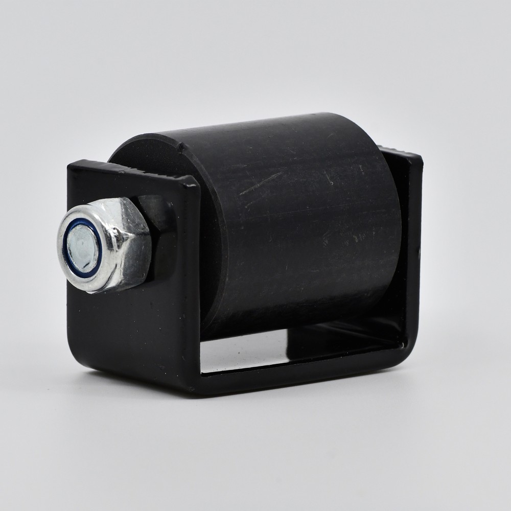 ALEKO Side Roller For Sliding Rolling Gate Black Guide With Bracket 2-inch