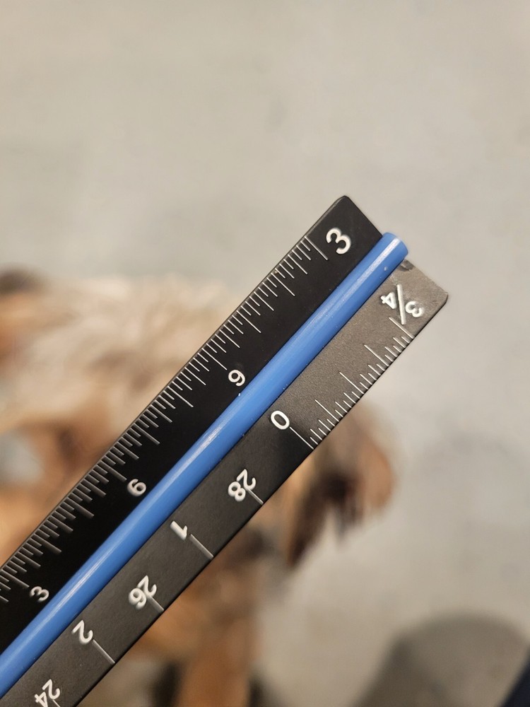 Architectural Scale, 12" Aluminum color coded Triangular Ruler Engineers Rule