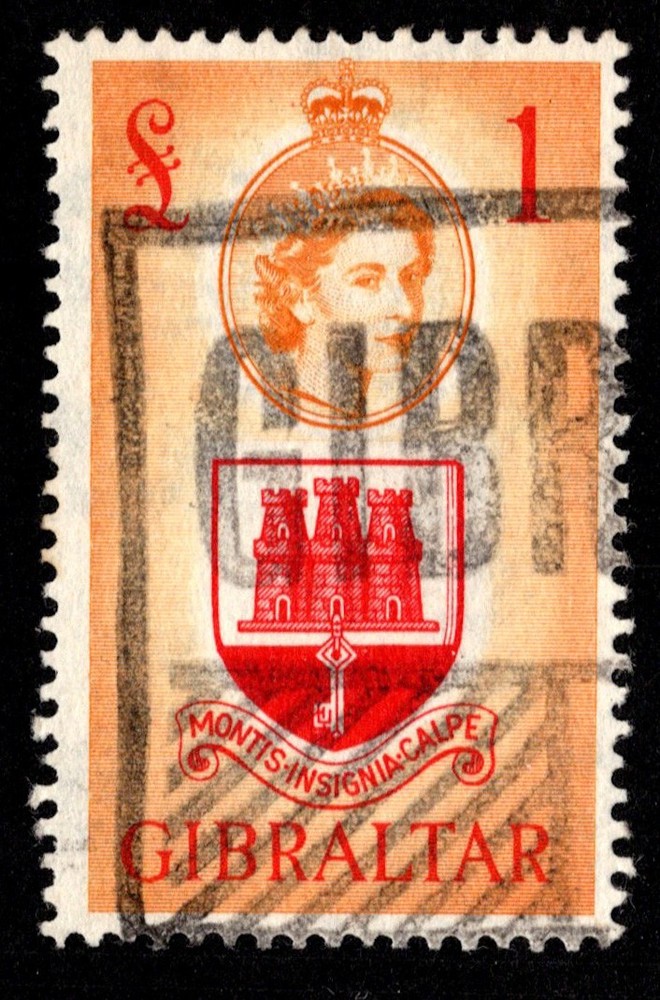 Gibraltar Scott 145 Used.