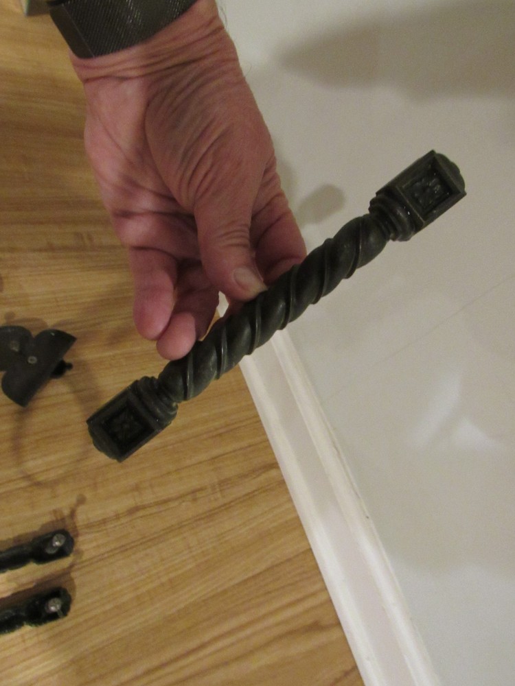 Vintage Brass Handle Drawer Pulls