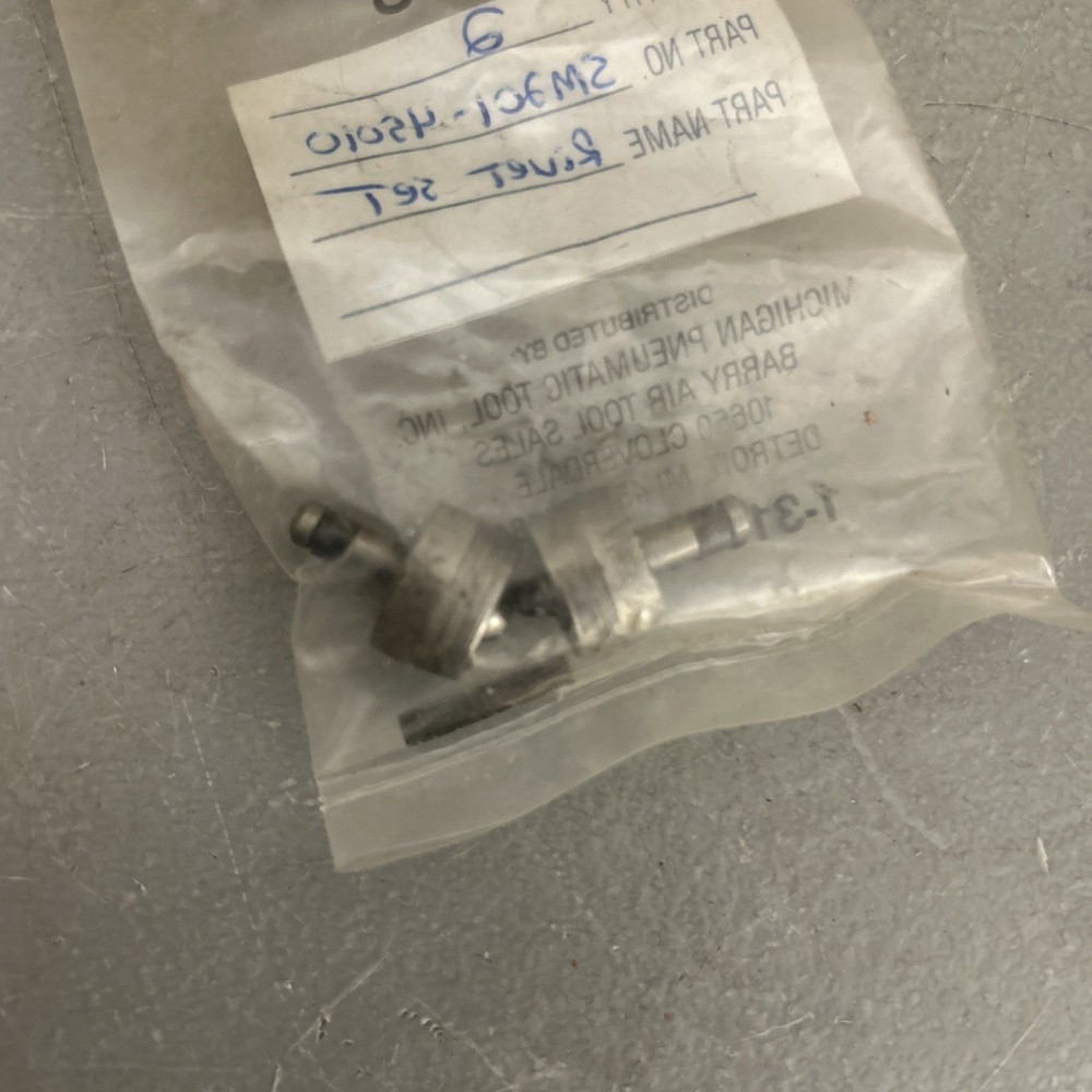 Cupped Squeezer Set For Pneumatic Compression Rivet Tool SM201