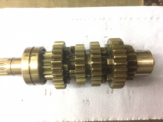 1987 Kawasaki GPZ600R gearbox input & output shaft