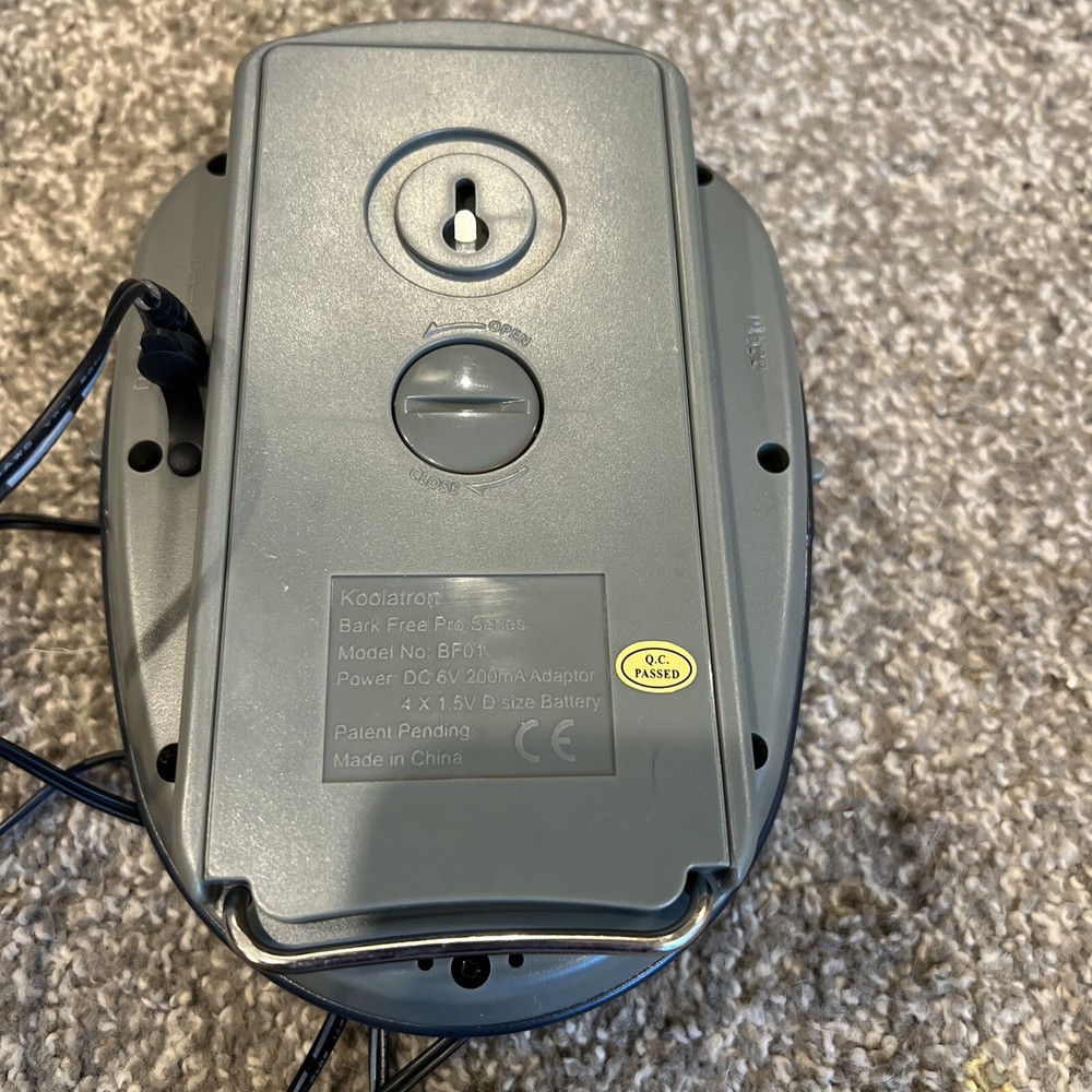 Koolatron Pro Series Bark Free Dog Training Device Model BF01