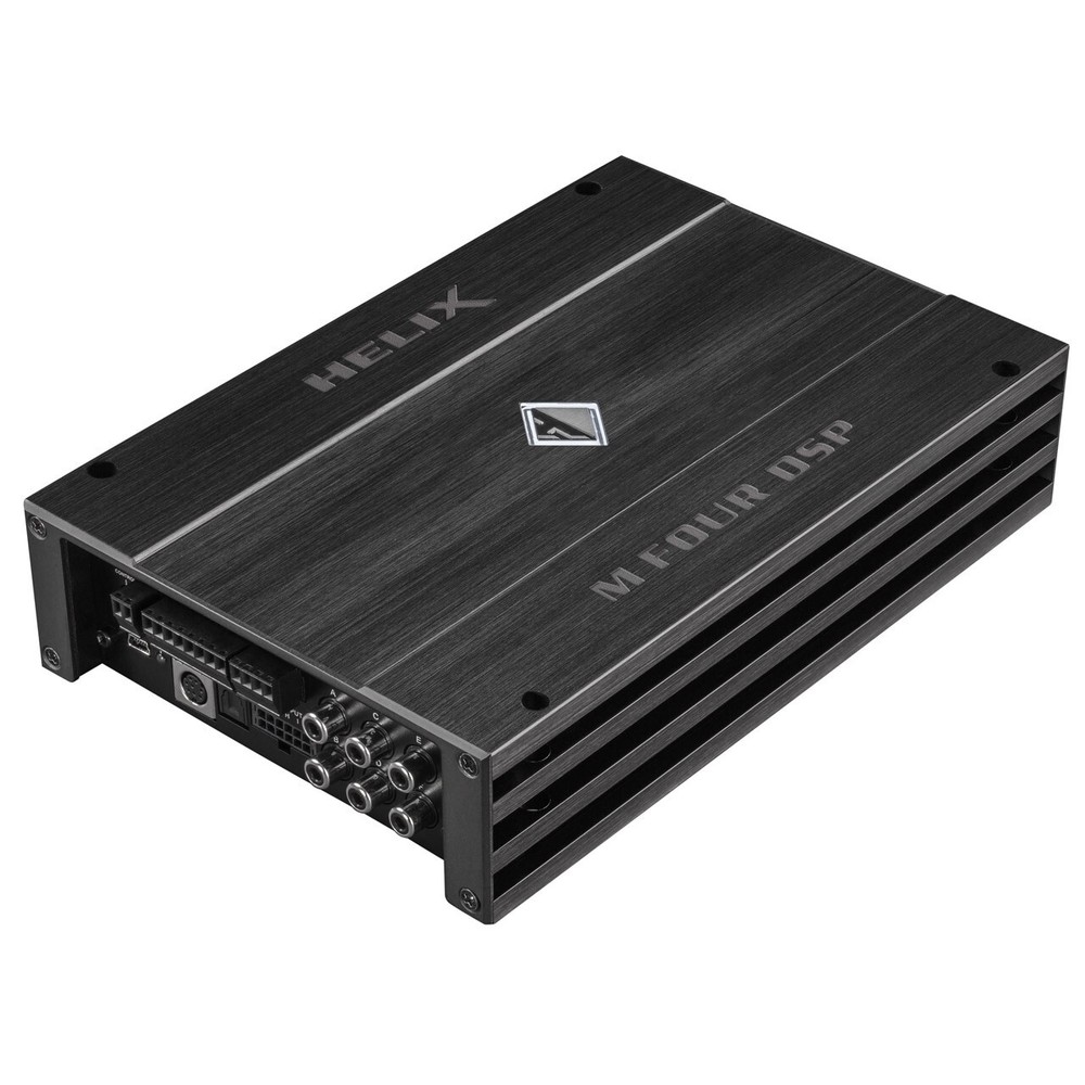 HELIX M FOUR DSP 4x135w 10-Ch 64 Bit DSP + CONDUCTOR Programable Remote NEW