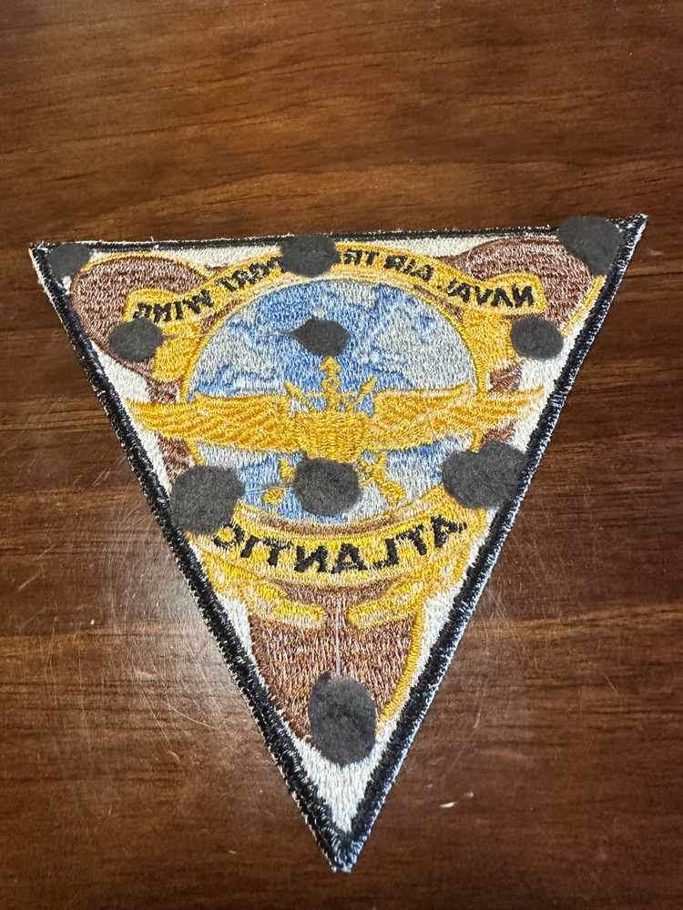 Vintage US Navy Air Transport Wing Atlantic Patch