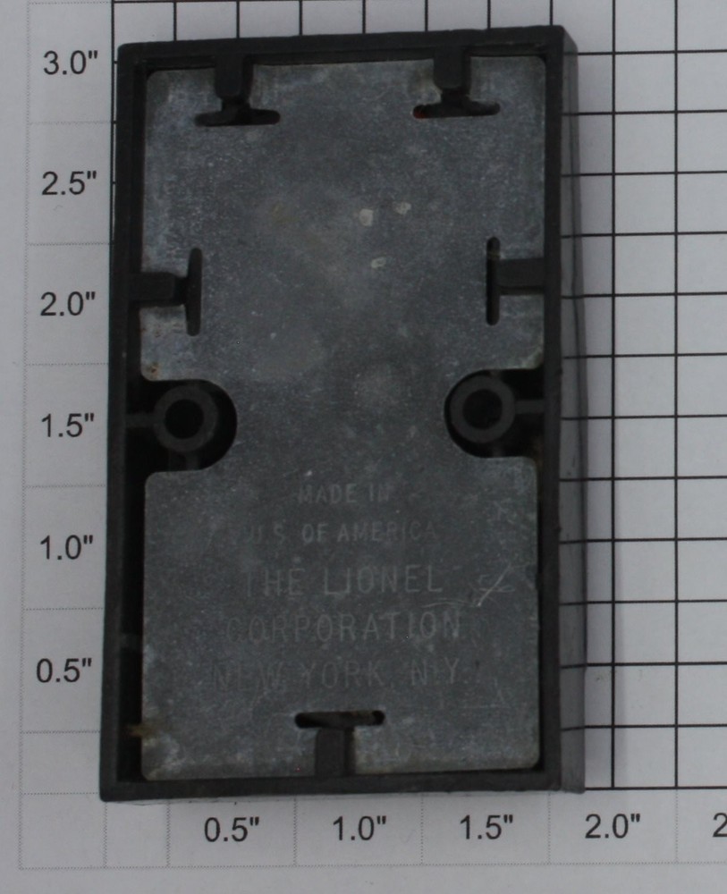 Lionel 90C O Gauge Control Switch with Crosshatch Front