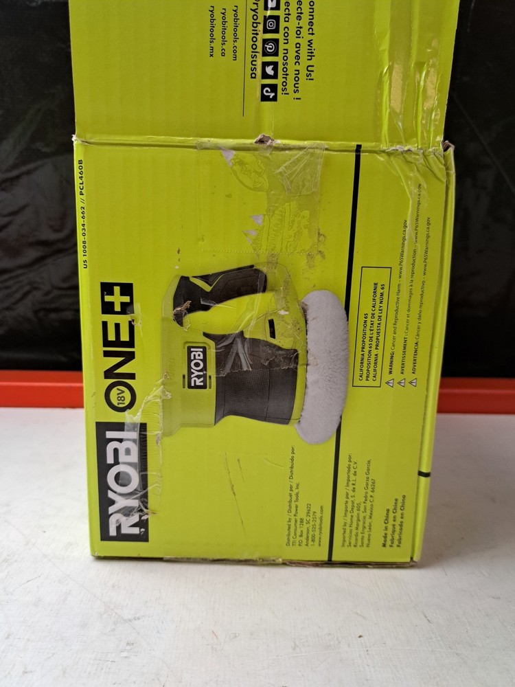 RYOBI 18V ONE+ 6" 2-Speed Buffer PCL460B (Tool Only)