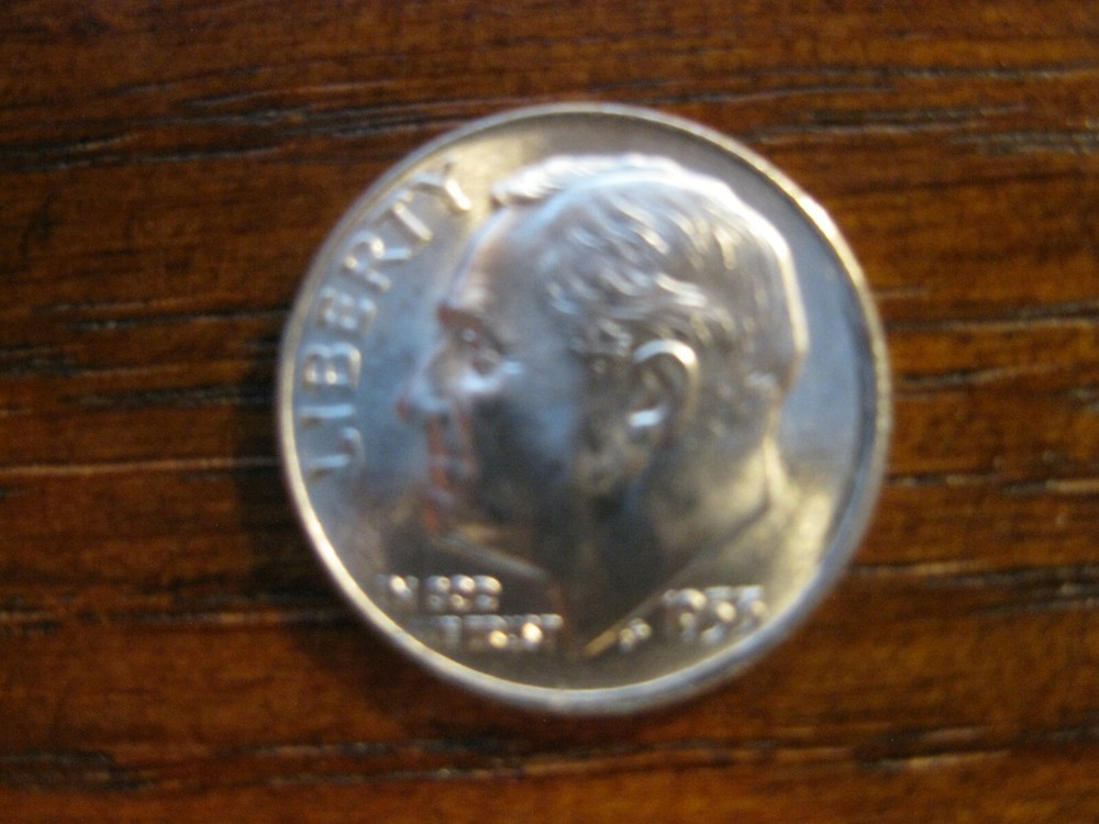 1953 D Roosevelt Dime Gem BU FTB!
