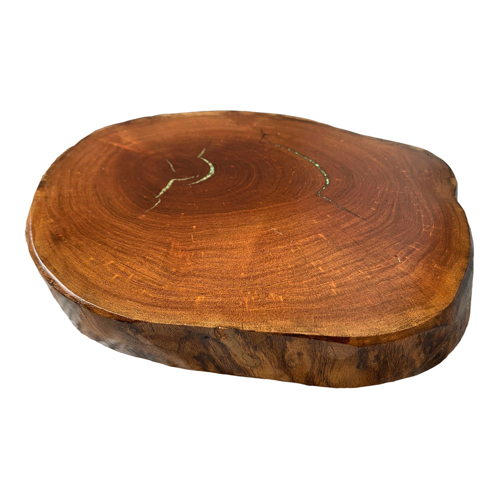 Vintage Live Edge Lazy Susan