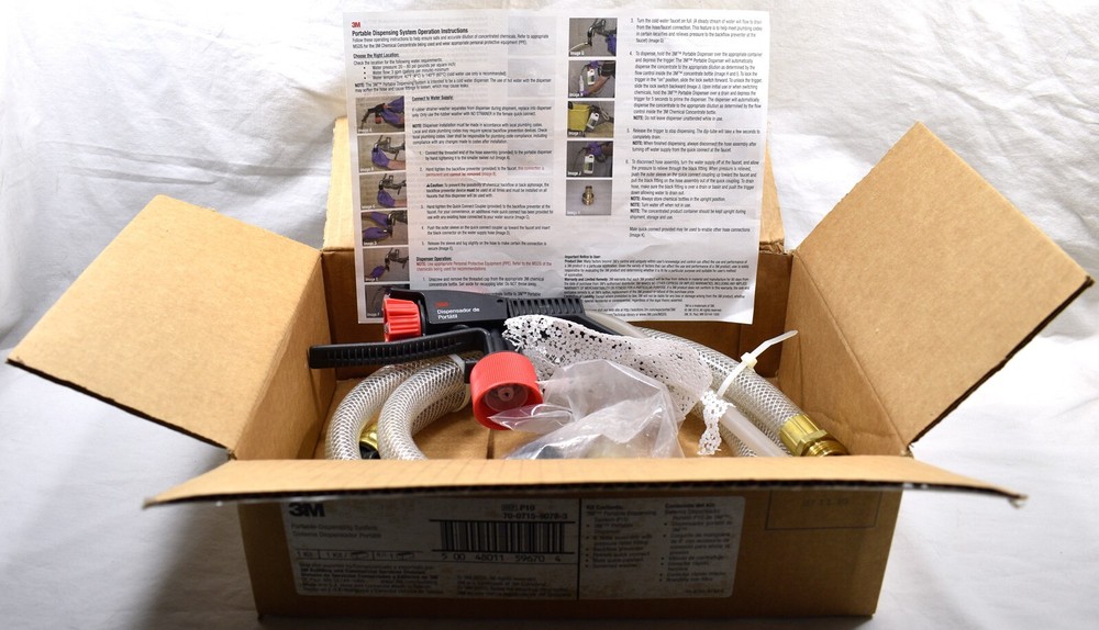 3M Portable Dispensing System P10, 6ft Hose