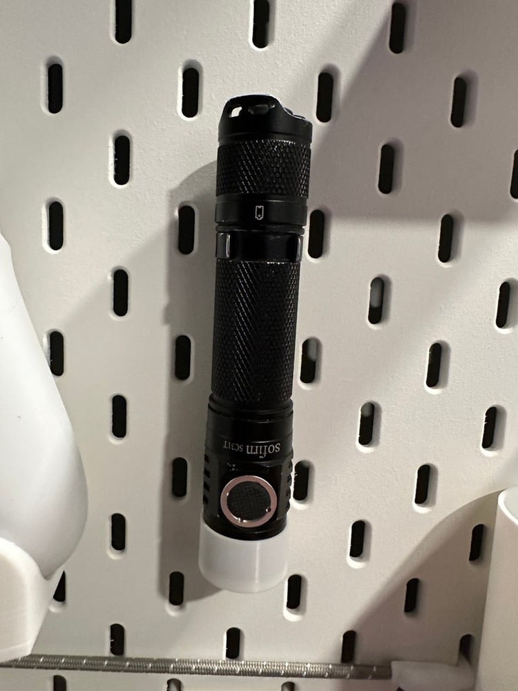 Skadis Mount for Sofirn SC31 Flashlight - IKEA Pegboard Organization Storage Hoo