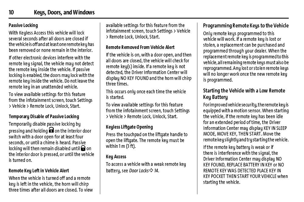 2025 Chevrolet Traverse Owners Manual User Guide Reference Operator Book