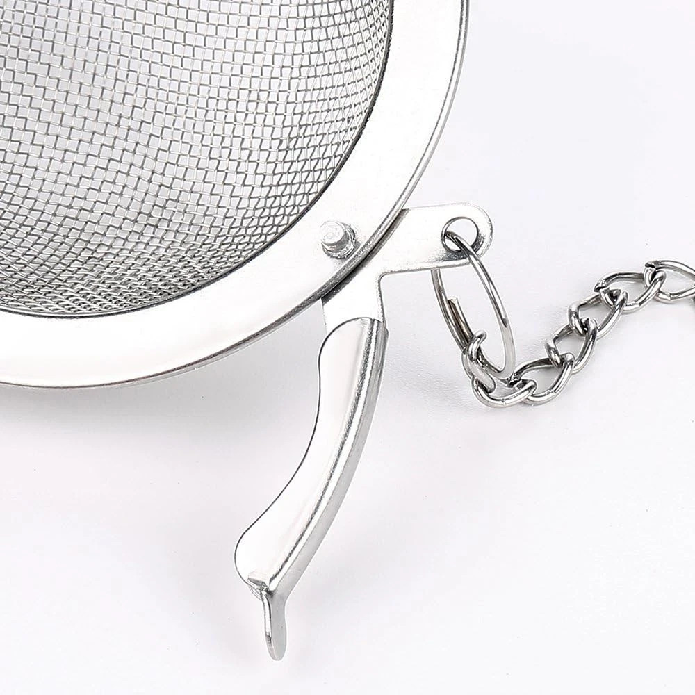 2PCS Stainless Steel Mesh Tea Infuser, 2.1 Inch Tea Ball, Strainer Tea Diffuser,