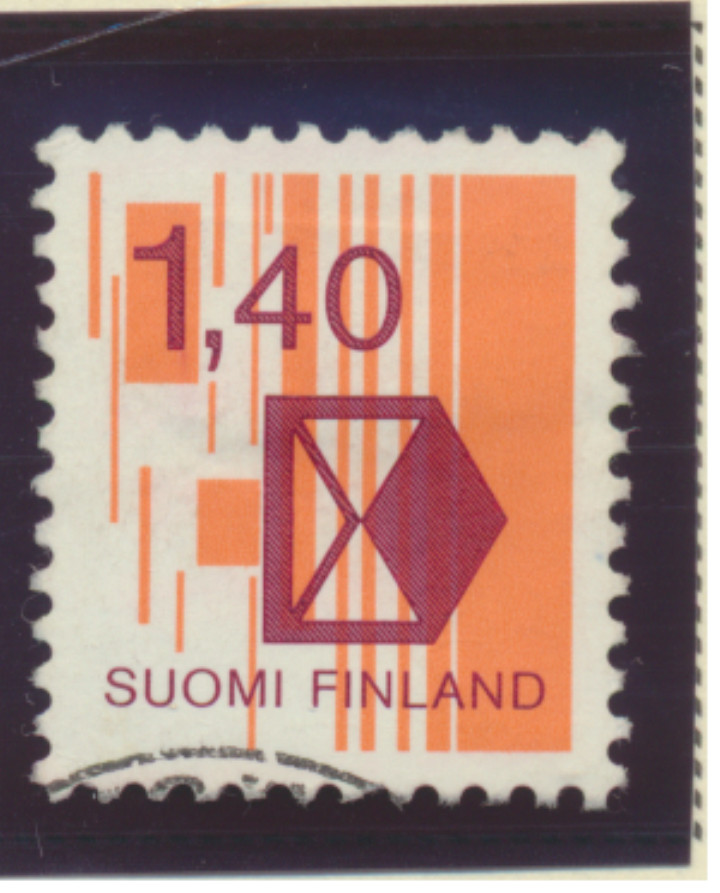 Finland Stamp Scott #690, Used