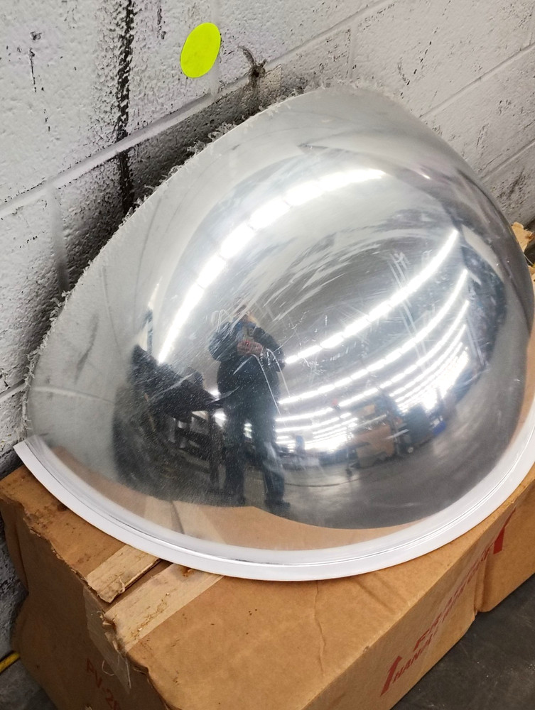 U-LINE 26" HALF-DOME SAFETY MIRROR H-2017