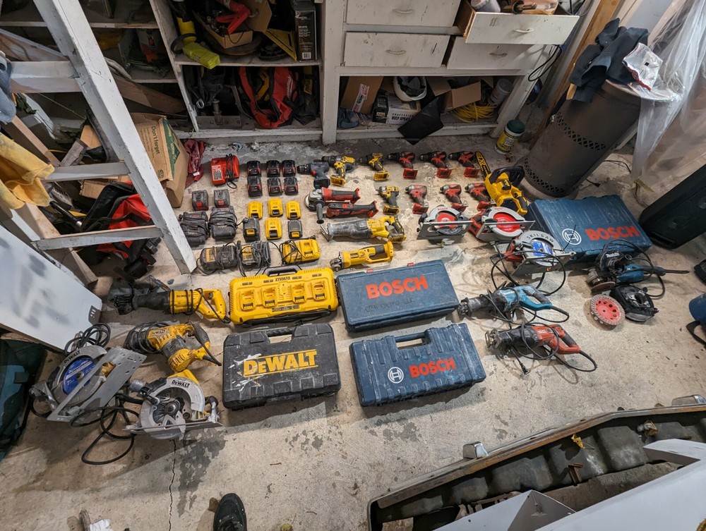 Mixed Lot Of Multiple Brands Power Tools