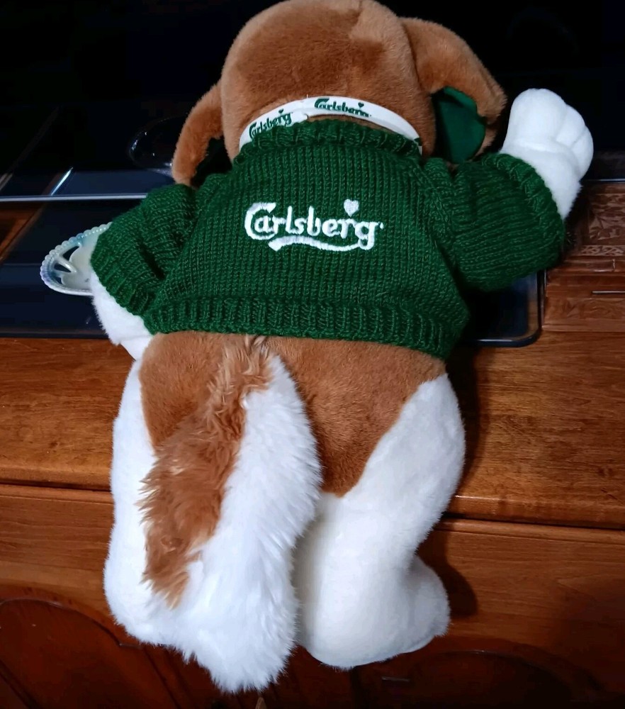 Carlsberg Vintage 18 Inch Beer Bear EUC