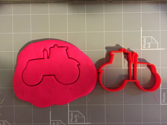 Tractor Cookie Cutter - Choose Your Size