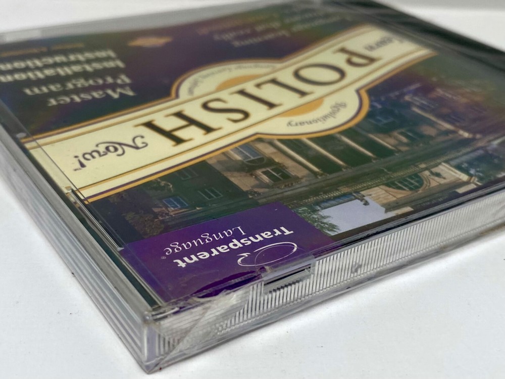 Learn Polish Now! New Sealed Master Program CD-ROM For Windows Macintosh NOS
