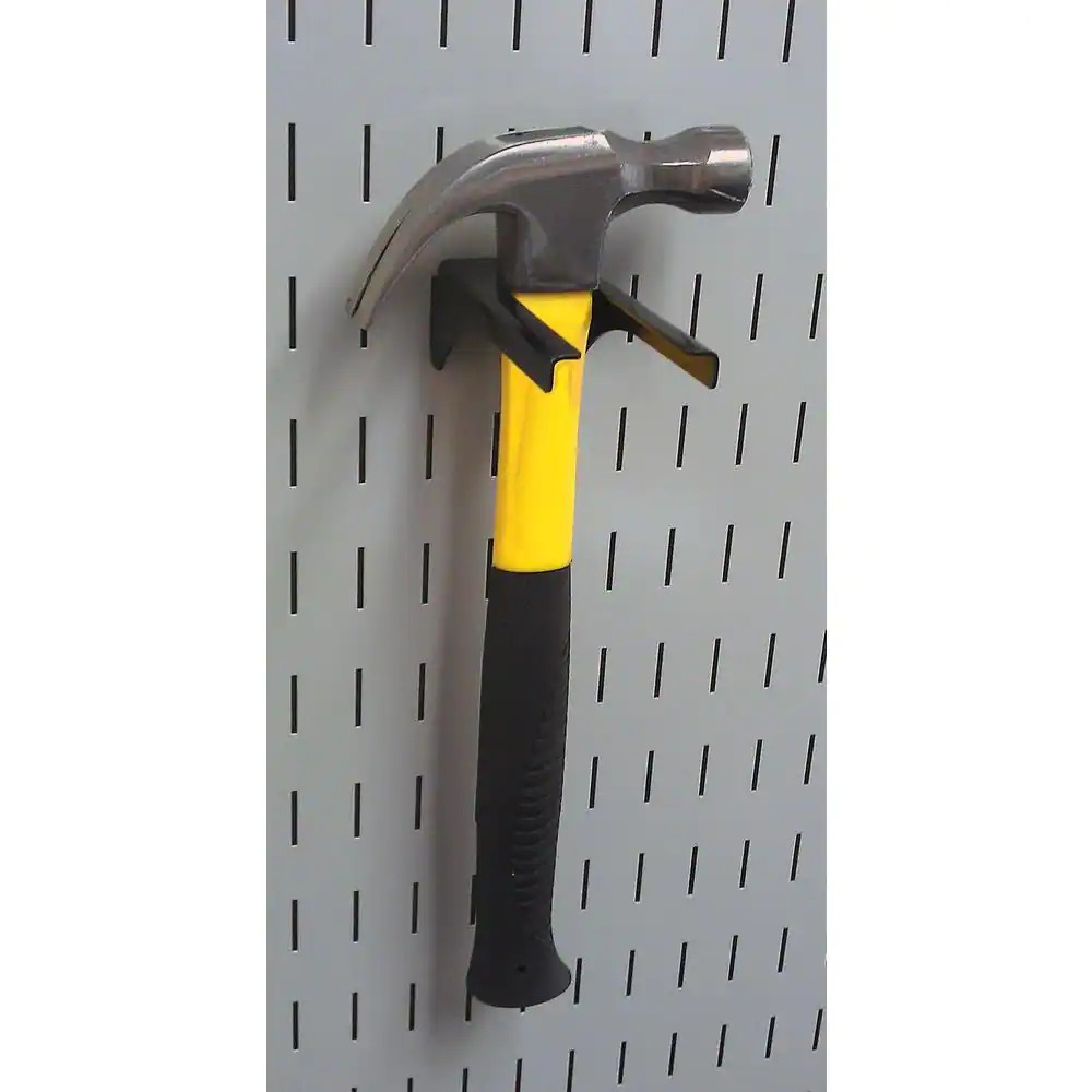 Wall Control Pegboard Utility Hooks Assortment Rust-Resistant 1 in. Tall Slot