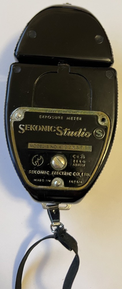 Sekonic Studio S Model-S Light Meter Made In Japan Original Case