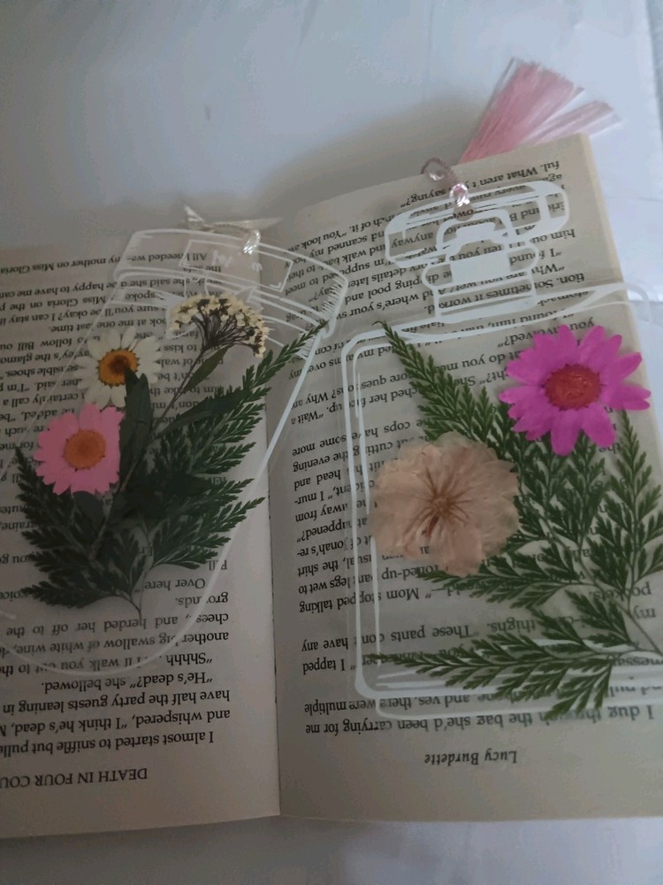 Handmade Bookmarks Flowers