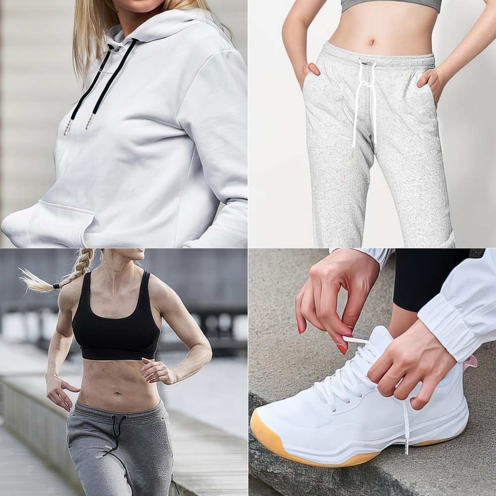 BEVTEE 12 Pcs Drawstring Cord, 60 Inch Hoodie String Replacement, Draw String...