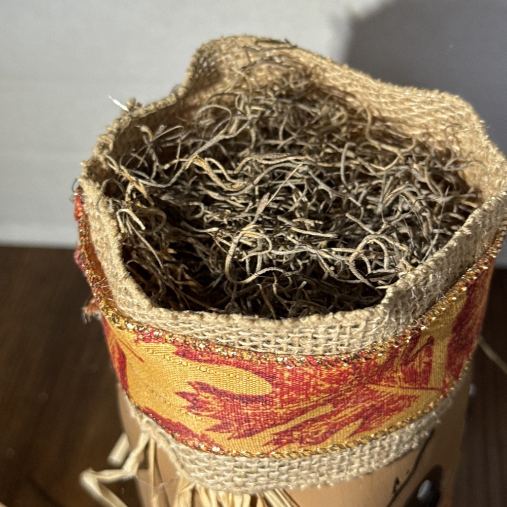 Mason Jar Painted Scarecrow Fall Decor