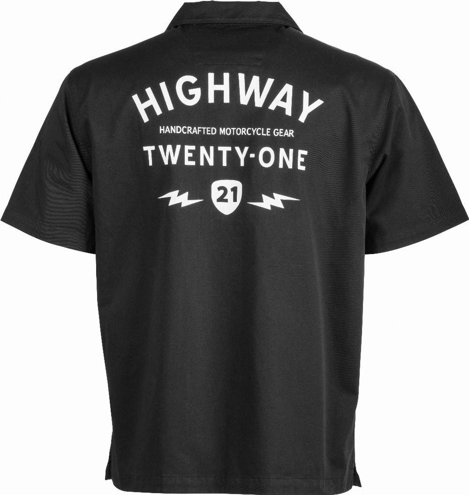 HALLIWELL WORK SHIRT BLACK SM