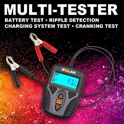 SOLAR Digital 12V Battery and System Tester Battery & System Tester