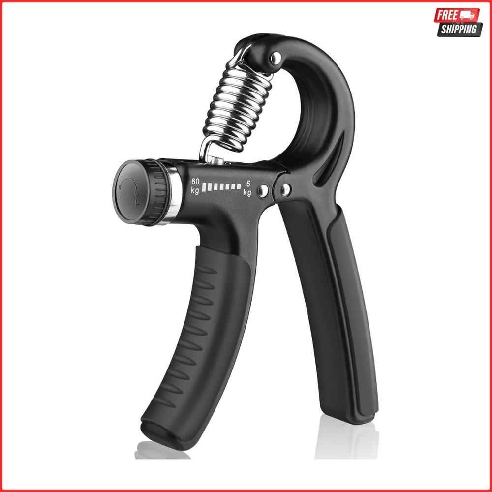Adjustable Hand Grip Strength Trainer 11-132LB Forearm Exerciser