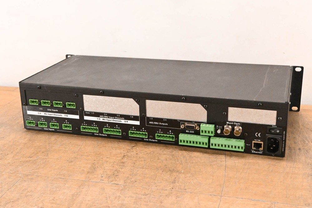 Ashly ne8800 8x8 Network Audio Processor CG01U4Y