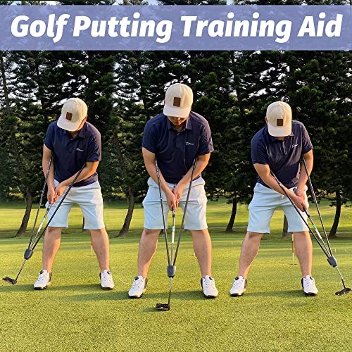 Golf Putting Training Aid, Putting Aid Golf Training Equipment for Perfect