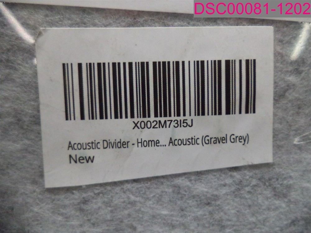 Practical Products, llc. Acoustic Divider Sound Reducing Study Station Gray