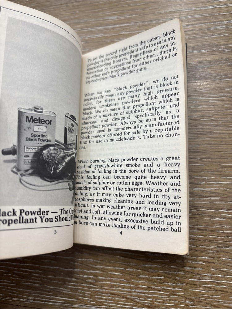 CVA Start Muzzleloading Introduction to the Black Powder Sport Booklet D3