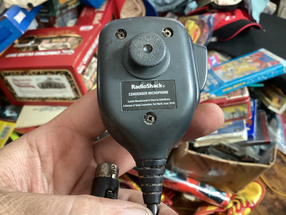 Radioshack CB Condenser Microphone--Preowned