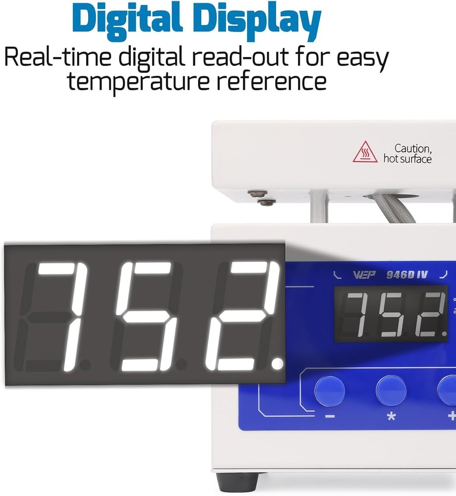 Digital Soldering Hot Plate with Adjustable Temperature for Microcomputer Repair