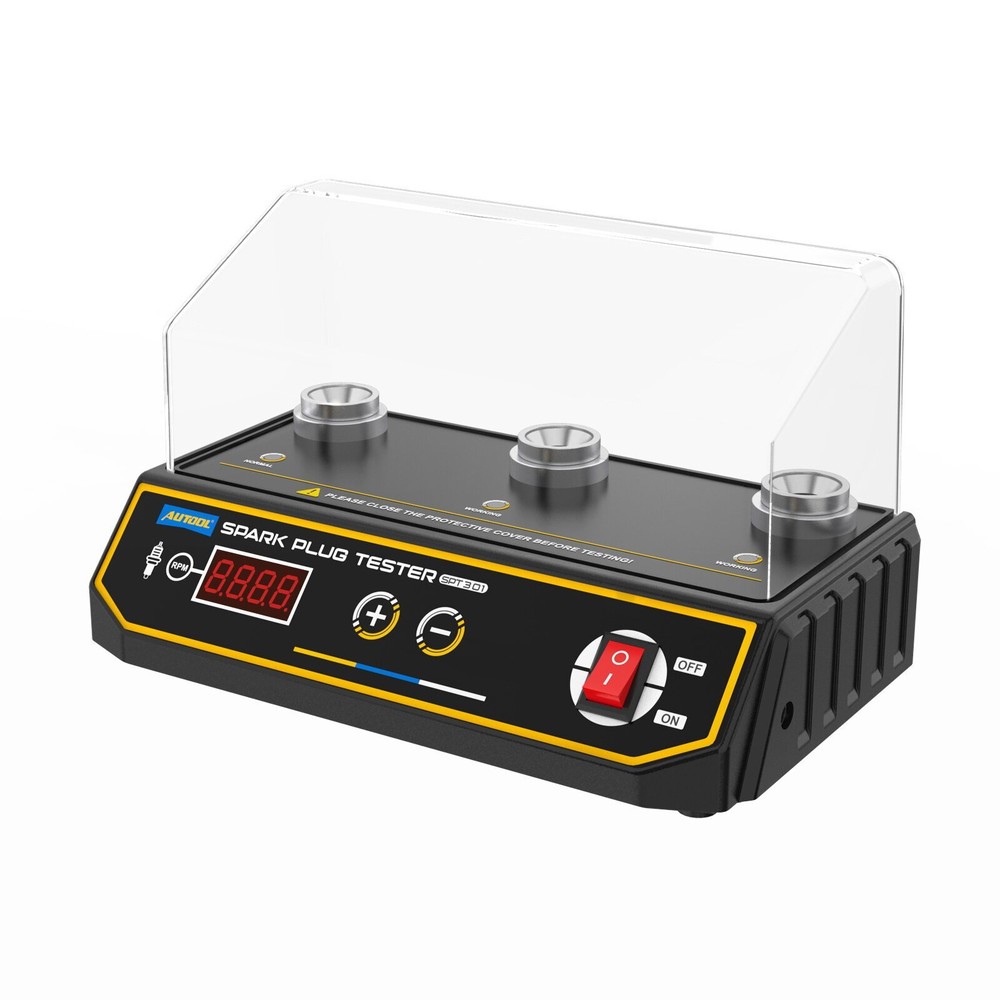 Spark Plug Tester Three Hole Diagnostic Tool 12V Gasoline Ignition Analyzer Test