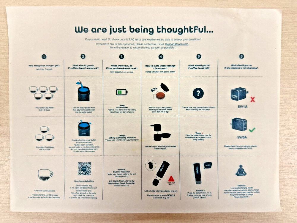 Space Gray Nano Self-Heating Espresso Maker - USB-C Travel Coffee Solution