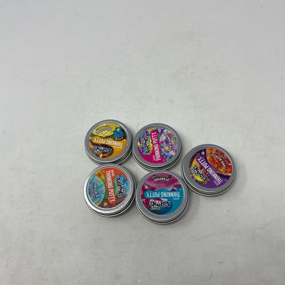 Thinking Putty Mini Tins 5-Pack Assorted (.47oz)