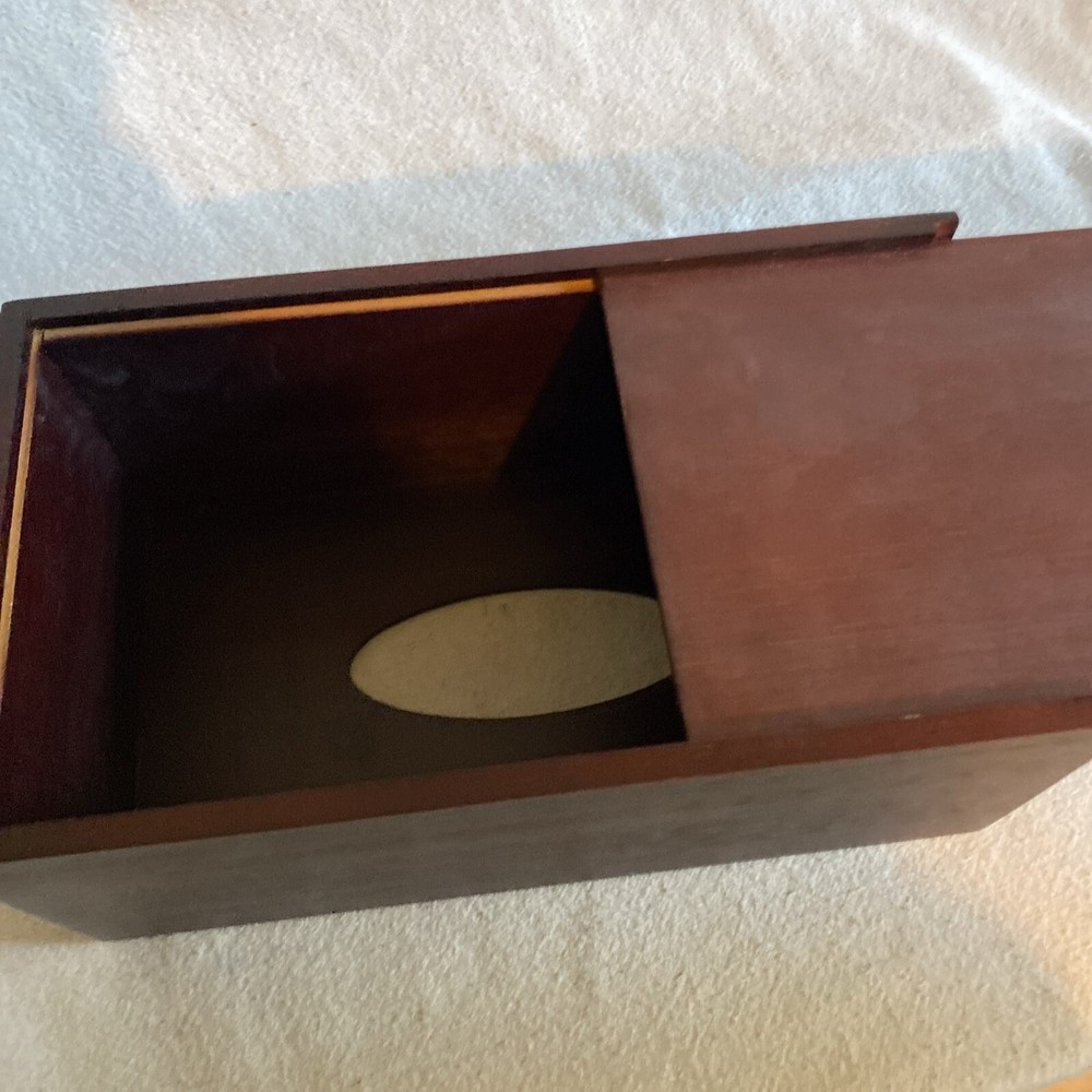Wood Cherry Stain Tissue box